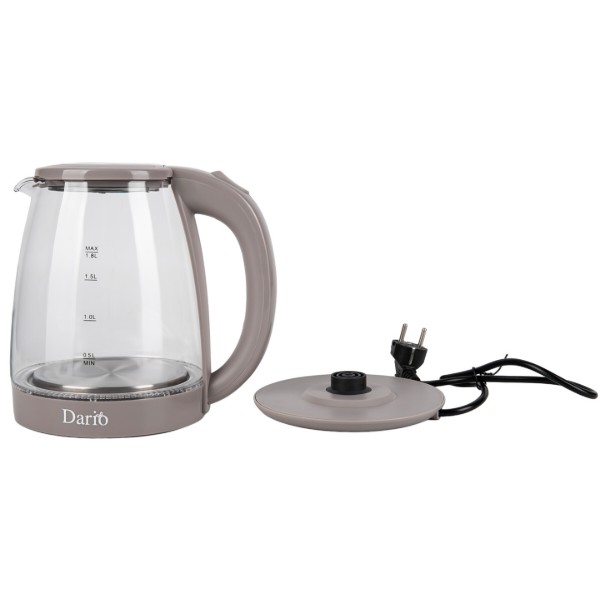 Фото - Електричний чайник Dario DR1802 Gray
